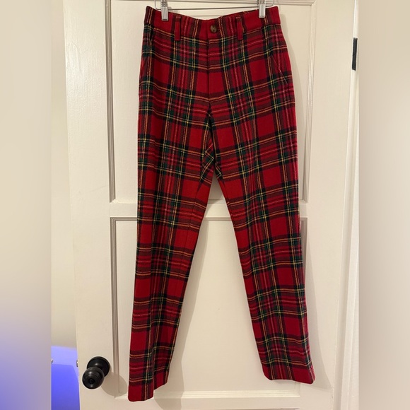 Aime Leon Dore wool plaid trousers